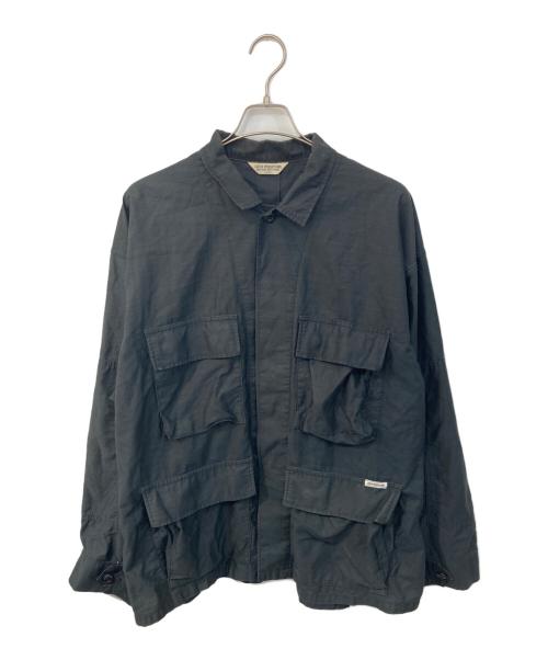 COOTIE PRODUCTIONS（クーティープロダクツ）COOTIE PRODUCTIONS (クーティープロダクツ) N/C Poplin BDU Jacket ブラック サイズ:SIZE Lの古着・服飾アイテム