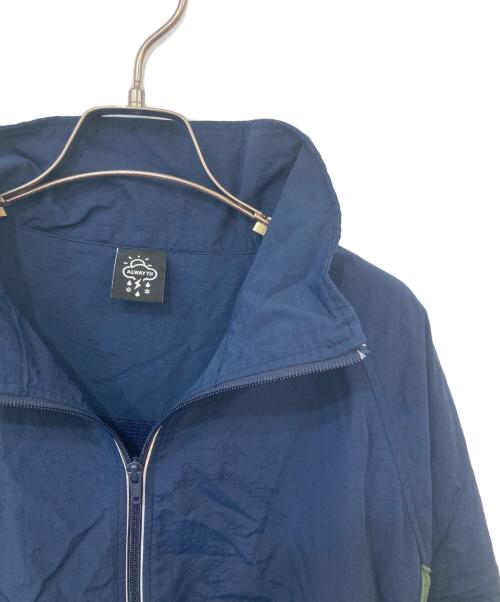 ALWAYTH（オールウェイズ）ALWAYTH (オールウェイズ) トラックジャケット ネイビー サイズ:Ｍの古着・服飾アイテム