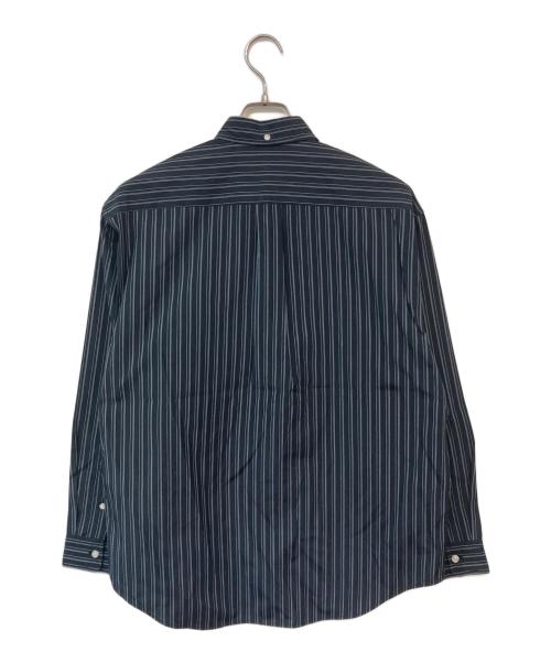 SUPREME（シュプリーム）SUPREME (シュプリーム) Pinstripe Shirt/ピンストライプシャツ ブラック サイズ:SIZE Sの古着・服飾アイテム