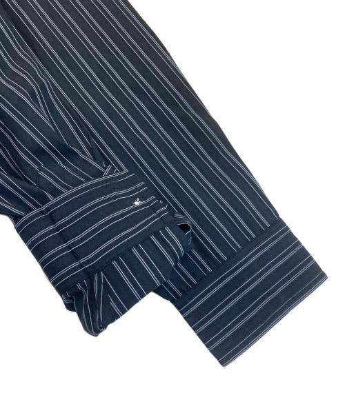 SUPREME（シュプリーム）SUPREME (シュプリーム) Pinstripe Shirt/ピンストライプシャツ ブラック サイズ:SIZE Sの古着・服飾アイテム