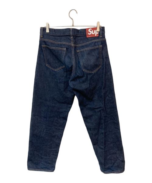 SUPREME（シュプリーム）SUPREME (シュプリーム) Rigid Loose Fit Selvedge Jean/リジッド ルーズ フィット セルビッジ ジーンズ インディゴ サイズ:SIZE 30の古着・服飾アイテム