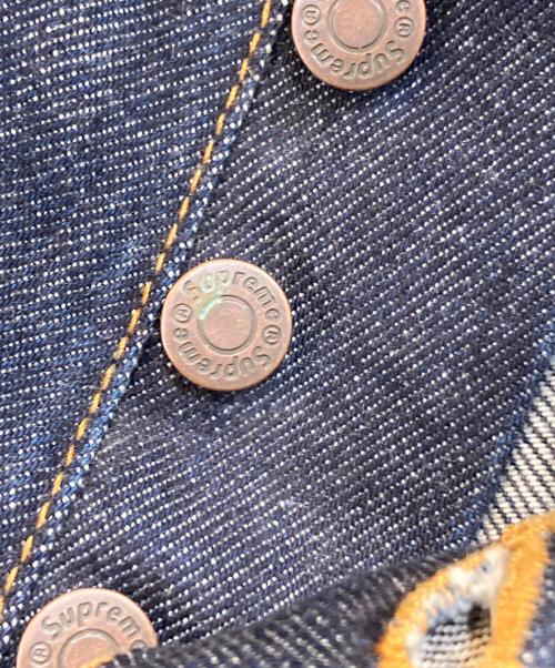 SUPREME（シュプリーム）SUPREME (シュプリーム) Rigid Loose Fit Selvedge Jean/リジッド ルーズ フィット セルビッジ ジーンズ インディゴ サイズ:SIZE 30の古着・服飾アイテム