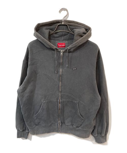 SUPREME（シュプリーム）SUPREME (シュプリーム) Overdyed Small Box Zip Up Hooded グレー サイズ:SIZE Mの古着・服飾アイテム