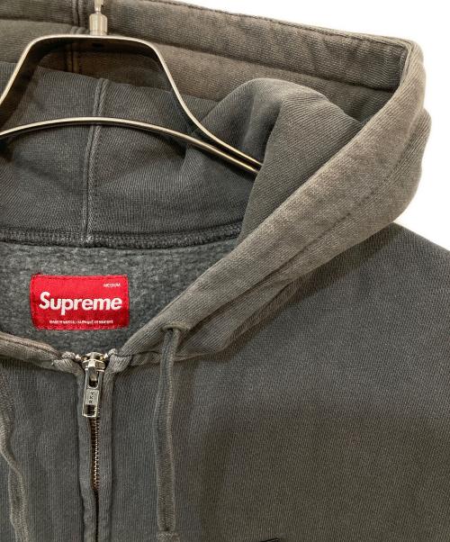 SUPREME（シュプリーム）SUPREME (シュプリーム) Overdyed Small Box Zip Up Hooded グレー サイズ:SIZE Mの古着・服飾アイテム