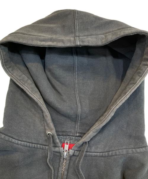 SUPREME（シュプリーム）SUPREME (シュプリーム) Overdyed Small Box Zip Up Hooded グレー サイズ:SIZE Mの古着・服飾アイテム