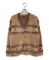 SUPREME（シュプリーム）の古着「Abstract Stripe Cardigan/アブストラクト ストライプ カーディガン」｜ベージュ