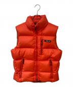 RLX RALPH LAURENアールエルエックスラルフローレン）の古着「ダウンベスト」｜オレンジ