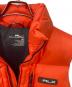 中古・古着 RLX RALPH LAUREN (アールエルエックスラルフローレン) ダウンベスト オレンジ サイズ:S：6000円