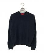 SUPREMEシュプリーム）の古着「Old English Printed Sweater/オールド イングリッシュ プリント セーター」｜ブラック