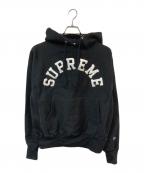 SUPREME×Champion REVERSE WEAVEシュプリーム×チャンピオン リバース ウィーブ）の古着「Hooded Sweatshirt/フーデッド スウェットシャツ」｜ブラック