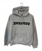 SUPREMEシュプリーム）の古着「Reverse Hooded Sweatshirt」｜グレー