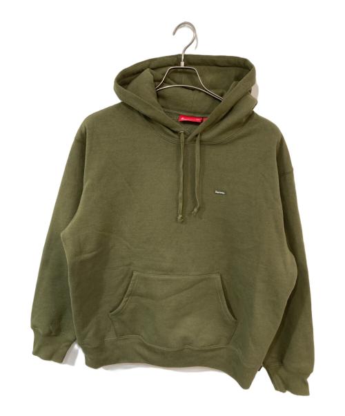SUPREME（シュプリーム）SUPREME (シュプリーム) Small Box Hooded Sweatshirt カーキ サイズ:SIZE Mの古着・服飾アイテム