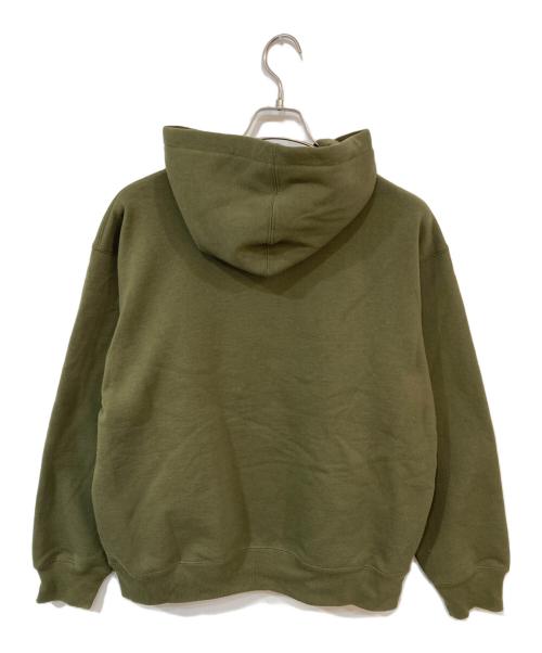 SUPREME（シュプリーム）SUPREME (シュプリーム) Small Box Hooded Sweatshirt カーキ サイズ:SIZE Mの古着・服飾アイテム