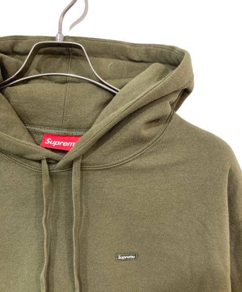SUPREME（シュプリーム）SUPREME (シュプリーム) Small Box Hooded Sweatshirt カーキ サイズ:SIZE Mの古着・服飾アイテム