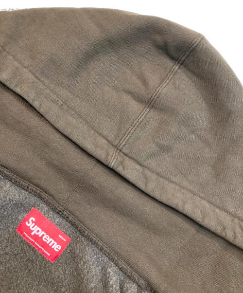 SUPREME（シュプリーム）SUPREME (シュプリーム) Small Box Zip Up Hooded Sweatshirt/スモール ボックス ジップアップ フーデッド スウェット シャツ ブラウン サイズ:SIZE Mの古着・服飾アイテム