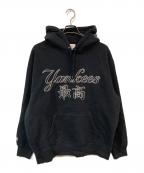 SUPREME×MLBシュプリーム×エムエルビー）の古着「New York Yankees Kanji Hooded Sweatshirt/ニューヨーク ヤンキース カンジ フーデッド スウェットシャツ」｜ブラック