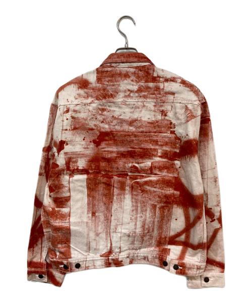 SUPREME（シュプリーム）SUPREME (シュプリーム) Christopher Wool  Denim Work Jacket/クリストファー ウール デニム ワーク ジャケット レッド サイズ:SIZE Mの古着・服飾アイテム
