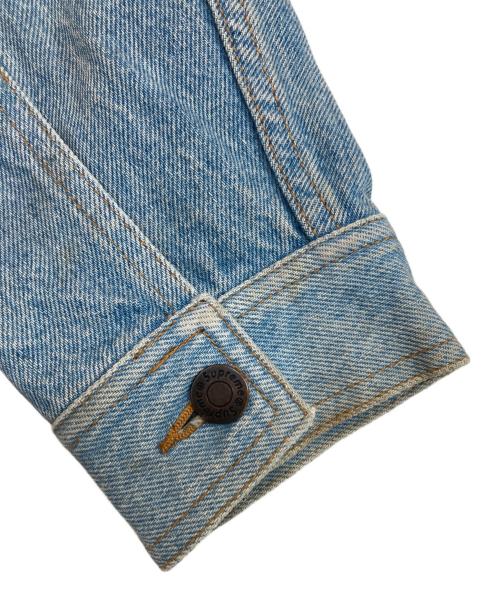 SUPREME（シュプリーム）SUPREME (シュプリーム) MLB (エムエルビー) New York Yankees Denim Trucker Jacket インディゴ サイズ:SIZE Mの古着・服飾アイテム