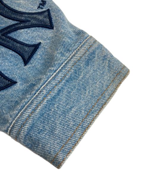 SUPREME（シュプリーム）SUPREME (シュプリーム) MLB (エムエルビー) New York Yankees Denim Trucker Jacket インディゴ サイズ:SIZE Mの古着・服飾アイテム