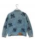 SUPREME (シュプリーム) MLB (エムエルビー) New York Yankees Denim Trucker Jacket インディゴ サイズ:SIZE M：25000円