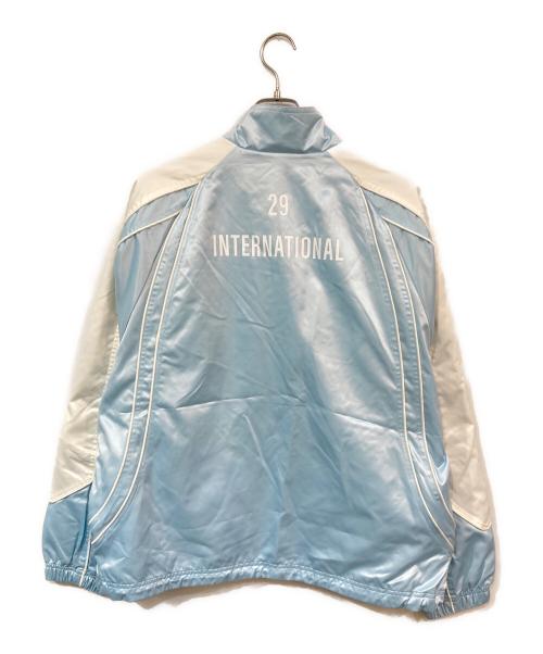 SUPREME（シュプリーム）SUPREME (シュプリーム) Satin Piping Pullover/サテン パイピング プルオーバー スカイブルー サイズ:SIZE Lの古着・服飾アイテム