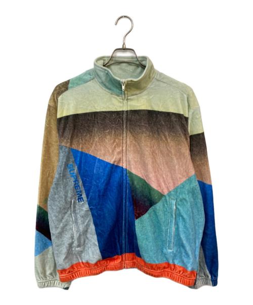 SUPREME（シュプリーム）SUPREME (シュプリーム) Geo Velour Track Jacket/ジオ ベロア トラックジャケット マルチカラー サイズ:SIZE Mの古着・服飾アイテム