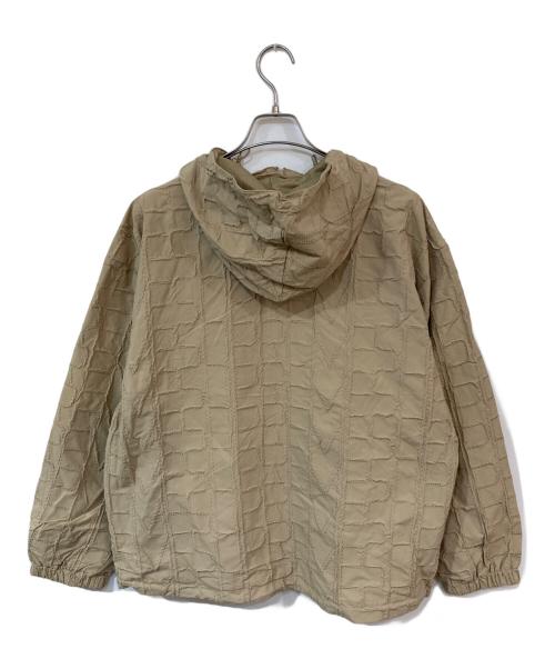 SUPREME（シュプリーム）SUPREME (シュプリーム) Repeat Stitch Anorak カーキ サイズ:SIZE Lの古着・服飾アイテム