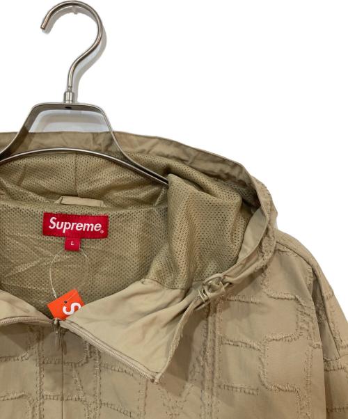 SUPREME（シュプリーム）SUPREME (シュプリーム) Repeat Stitch Anorak カーキ サイズ:SIZE Lの古着・服飾アイテム