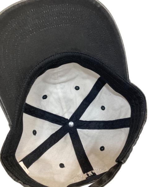 SUPREME（シュプリーム）Supreme (シュプリーム) Pigment Coated 2-Tone S Logo 6Panel Cap/ピグメント コーテッド ツートーン Sロゴ 6パネル キャップ ブラックの古着・服飾アイテム