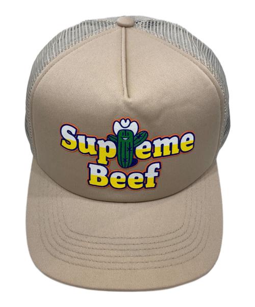 SUPREME（シュプリーム）Supreme (シュプリーム) Beef Mesh Back 5-Panel/ビーフ メッシュ バック ５パネル ベージュの古着・服飾アイテム