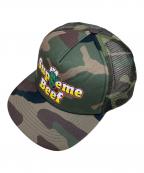 SUPREMEシュプリーム）の古着「キャップ」｜カーキ