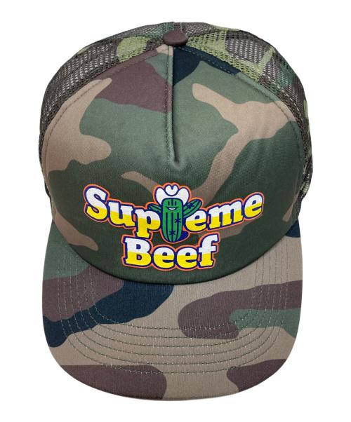 SUPREME（シュプリーム）SUPREME (シュプリーム) キャップ カーキの古着・服飾アイテム