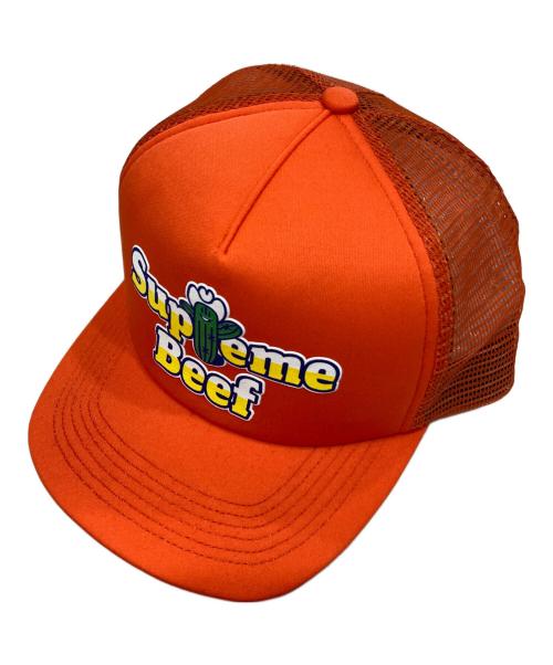 SUPREME（シュプリーム）SUPREME (シュプリーム) キャップ オレンジの古着・服飾アイテム