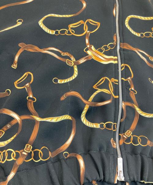 PT TORINO（ピーティートリノ）PT TORINO (ピーティートリノ) baroque pattern zip-up jacket/バロック パターン ジップアップ ジャケット ブラック サイズ:SIZE 39の古着・服飾アイテム