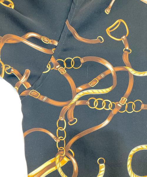 PT TORINO（ピーティートリノ）PT TORINO (ピーティートリノ) baroque pattern zip-up jacket/バロック パターン ジップアップ ジャケット ブラック サイズ:SIZE 39の古着・服飾アイテム