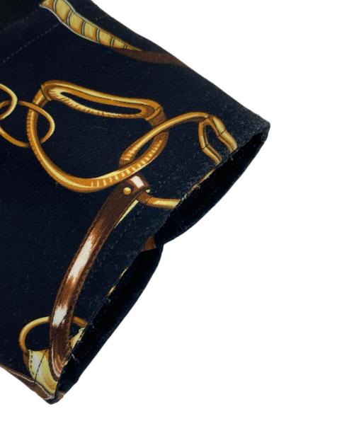 PT TORINO（ピーティートリノ）PT TORINO (ピーティートリノ) baroque pattern zip-up jacket/バロック パターン ジップアップ ジャケット ブラック サイズ:SIZE 39の古着・服飾アイテム