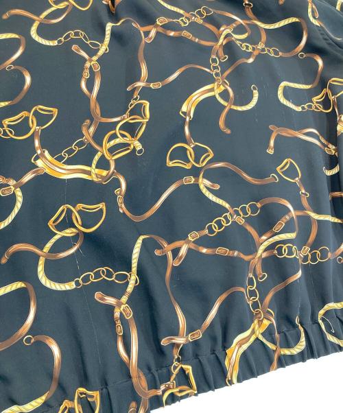 PT TORINO（ピーティートリノ）PT TORINO (ピーティートリノ) baroque pattern zip-up jacket/バロック パターン ジップアップ ジャケット ブラック サイズ:SIZE 39の古着・服飾アイテム