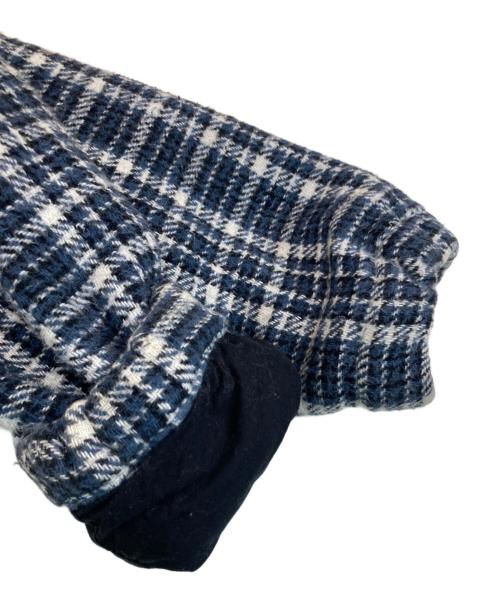 stussy（ステューシー）stussy (ステューシー) flannel work jacket/フランネル ワーク ジャケット ブルー サイズ:SIZE Lの古着・服飾アイテム