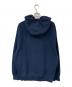 SUPREME (シュプリーム) RAISED script hooded sweatshirt/レイズド スクリプト フーデッド スウェットシャツ ネイビー サイズ:SIZE XL：15000円