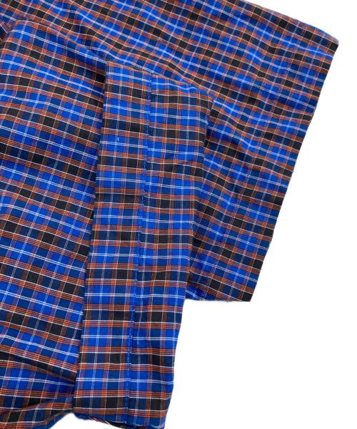 SUPREME（シュプリーム）SUPREME (シュプリーム) Mini plaid shirt/ミニ プレイド シャツ パープル×ブルー サイズ:SIZE Lの古着・服飾アイテム