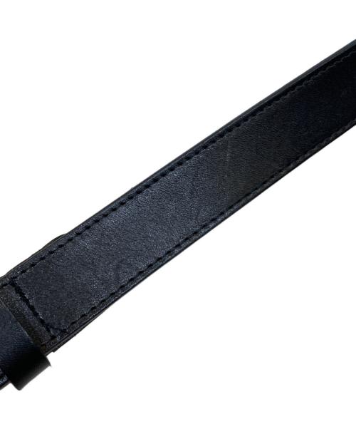 stussy（ステューシー）stussy (ステューシー) SS-LINK BUCKLE BELT/SSリンク バックル ベルト ブラック サイズ:SIZE Lの古着・服飾アイテム