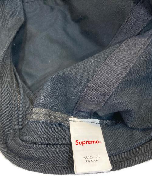 SUPREME（シュプリーム）SUPREME (シュプリーム) Leather Applique 6-Panel ブラック サイズ:FREEの古着・服飾アイテム