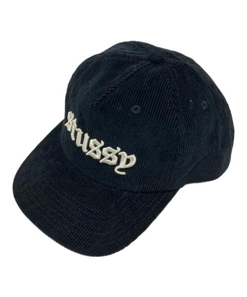stussy（ステューシー）stussy (ステューシー) MID-DEPTH OLD ENGLISH SNAPBACK BLACK/ミッド デプス オールド イングリッシュ スナップバッグ ブラック ブラック サイズ:SIZE Freeの古着・服飾アイテム