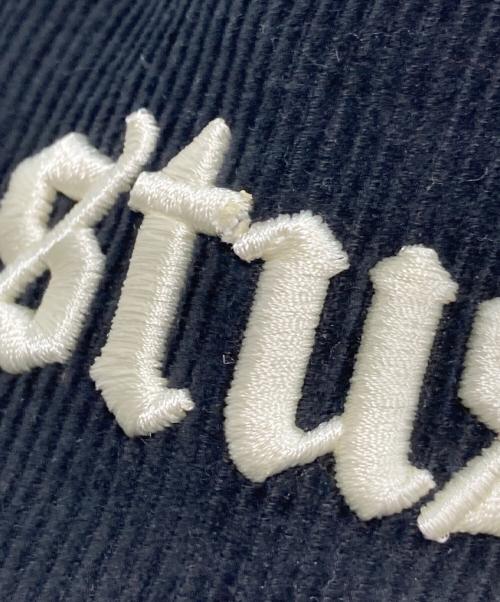 stussy（ステューシー）stussy (ステューシー) MID-DEPTH OLD ENGLISH SNAPBACK BLACK/ミッド デプス オールド イングリッシュ スナップバッグ ブラック ブラック サイズ:SIZE Freeの古着・服飾アイテム