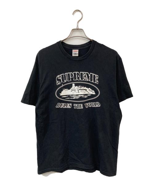 SUPREME（シュプリーム）SUPREME (シュプリーム) Corteiz Rules Tha World T/コーテイズ ルールズ ザ ワールドT ブラック サイズ:SIZE Lの古着・服飾アイテム
