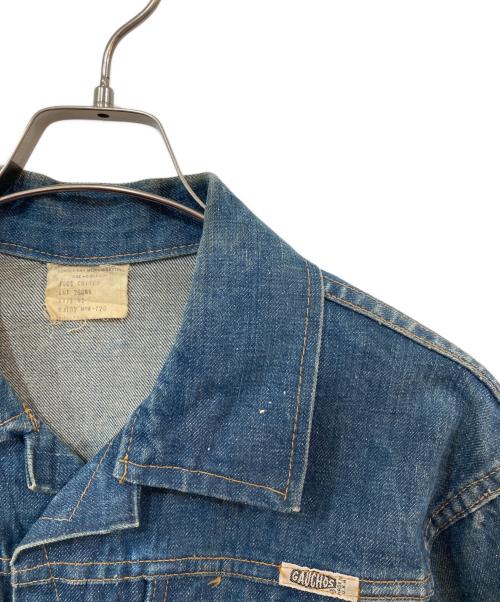 GAUCHOS（ガウチョス）GAUCHOS (ガウチョス) デニムジャケット インディゴ サイズ:42の古着・服飾アイテム