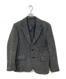 Harris Tweed（ハリスツイード）の古着「100周年ツイードテーラードジャケット」｜グレー