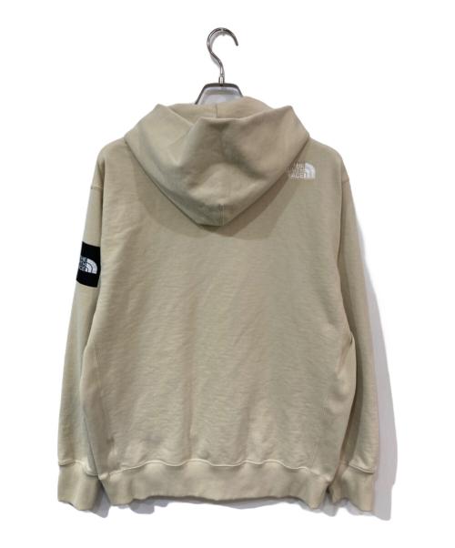 THE NORTH FACE（ザ ノース フェイス）THE NORTH FACE (ザ ノース フェイス) スクエアロゴフルジップ ユニセックス パーカー ベージュ サイズ:SIZE XLの古着・服飾アイテム