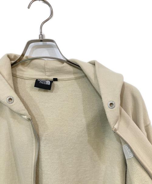 THE NORTH FACE（ザ ノース フェイス）THE NORTH FACE (ザ ノース フェイス) スクエアロゴフルジップ ユニセックス パーカー ベージュ サイズ:SIZE XLの古着・服飾アイテム