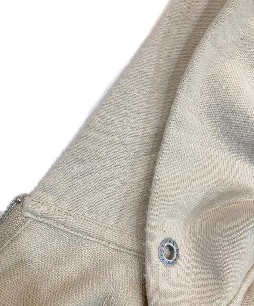 THE NORTH FACE（ザ ノース フェイス）THE NORTH FACE (ザ ノース フェイス) スクエアロゴフルジップ ユニセックス パーカー ベージュ サイズ:SIZE XLの古着・服飾アイテム